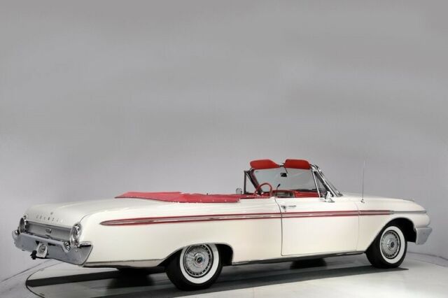 1962 White Ford Galaxie Convertible
