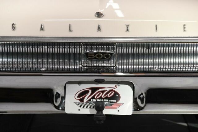 1962 White Ford Galaxie Convertible
