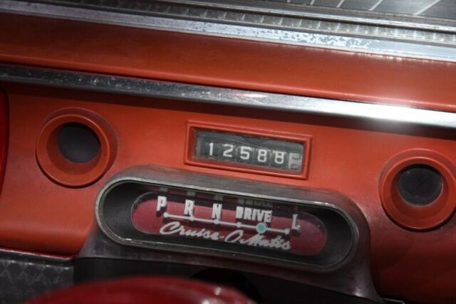 1962 White Ford Galaxie Convertible