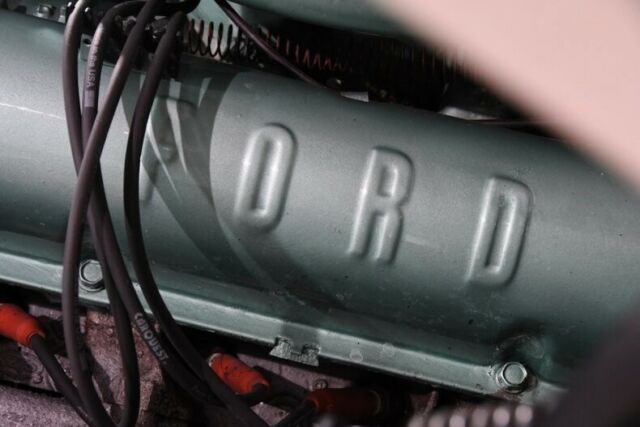 1962 White Ford Galaxie Convertible