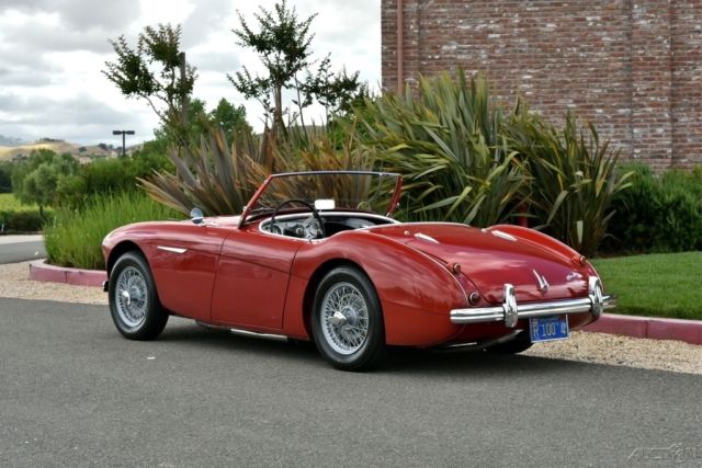 1956 Red Austin Healey Other Convertible