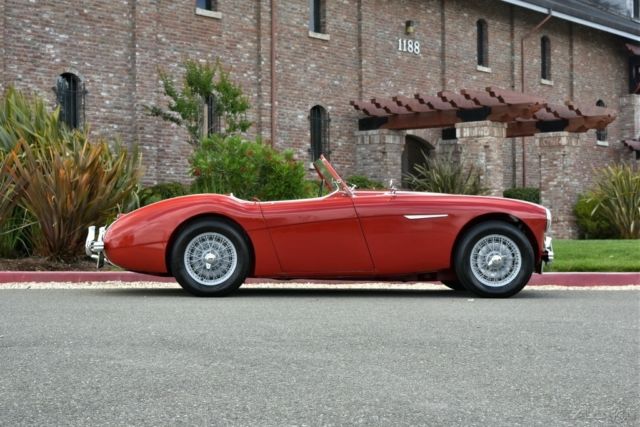 1956 Red Austin Healey Other Convertible