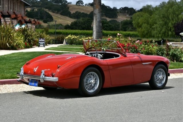1956 Red Austin Healey Other Convertible