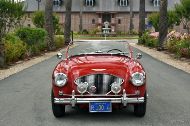 1956 Red Austin Healey Other Convertible