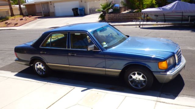 1984 Blue Mercedes-Benz 300-Series