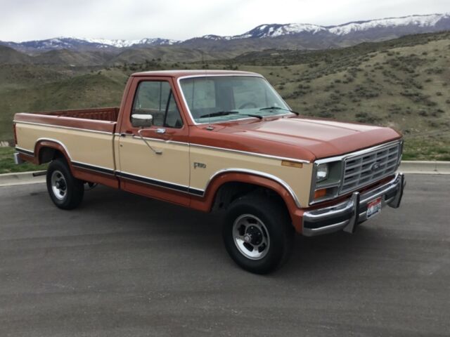 1984 Copper Ford F-150 Standard Cab Pickup