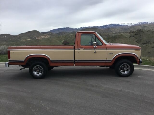 1984 Copper Ford F-150 Standard Cab Pickup