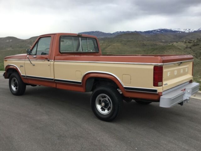 1984 Copper Ford F-150 Standard Cab Pickup