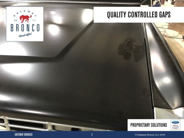 1972 Ford Bronco SUV