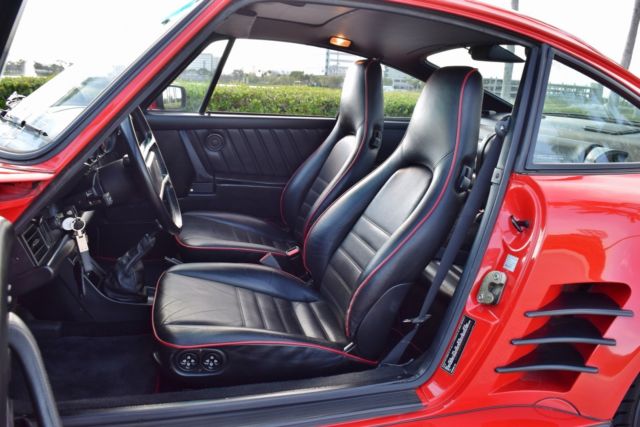 1988 Red Porsche 911 Coupe