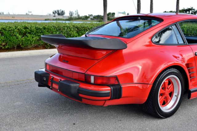 1988 Red Porsche 911 Coupe