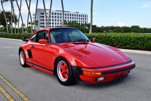 1988 Red Porsche 911 Coupe