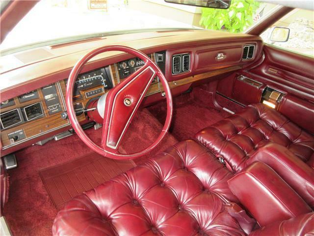 1977 White Chrysler New Yorker Coupe
