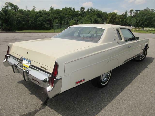 1977 White Chrysler New Yorker Coupe