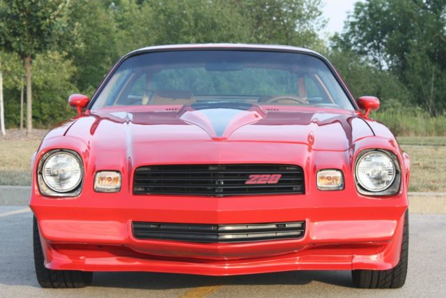 1980 Red Chevrolet Camaro Coupe