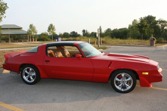 1980 Red Chevrolet Camaro Coupe