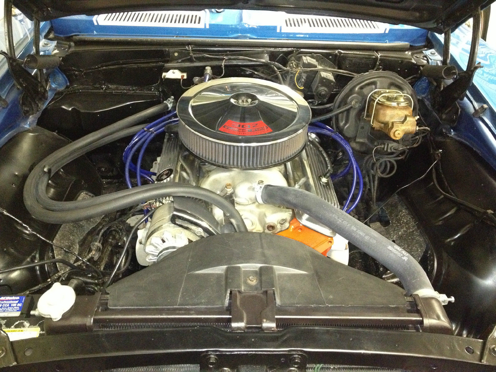 1969 LEMANS BLUE Chevrolet Camaro Coupe