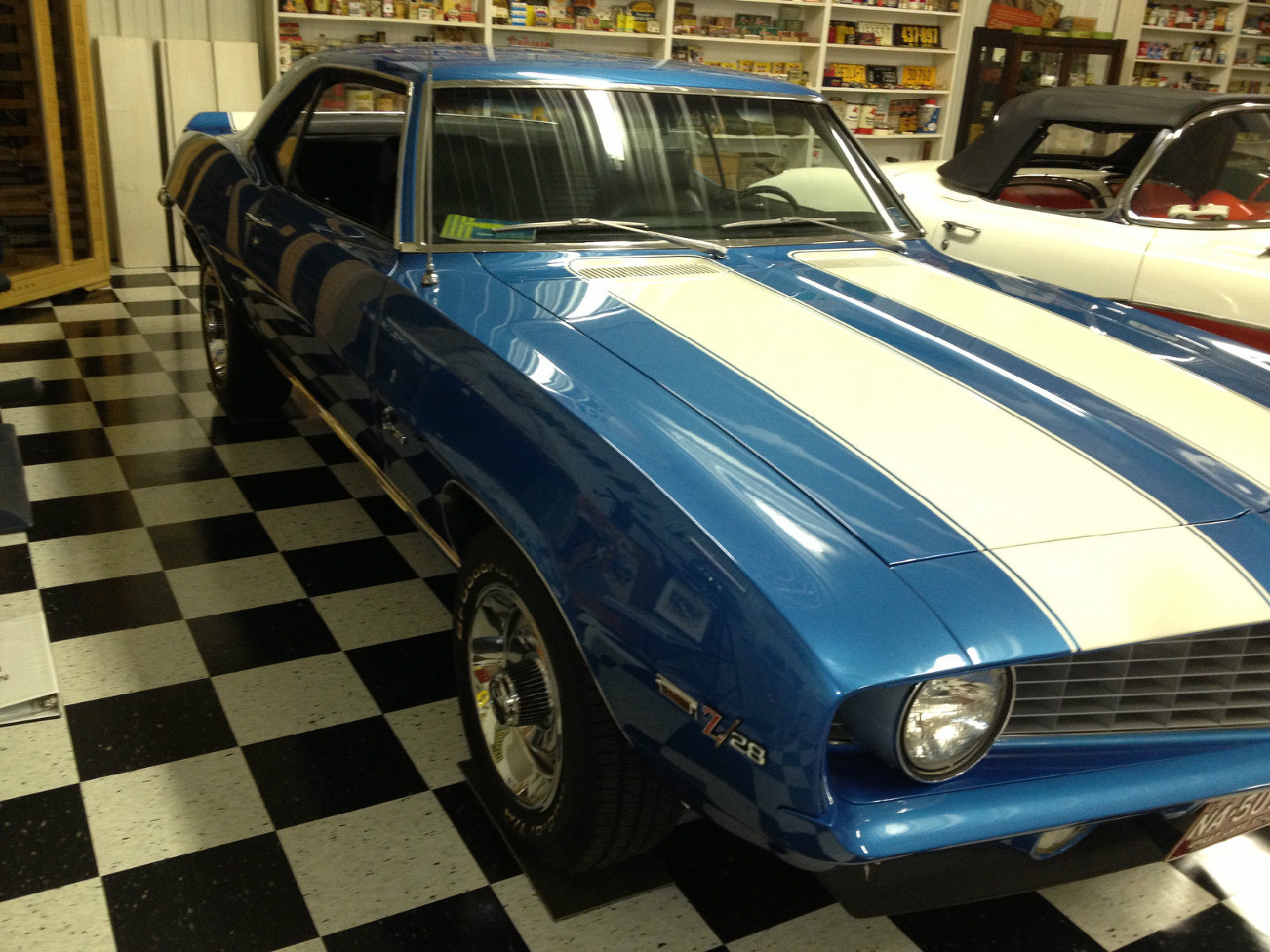 1969 LEMANS BLUE Chevrolet Camaro Coupe