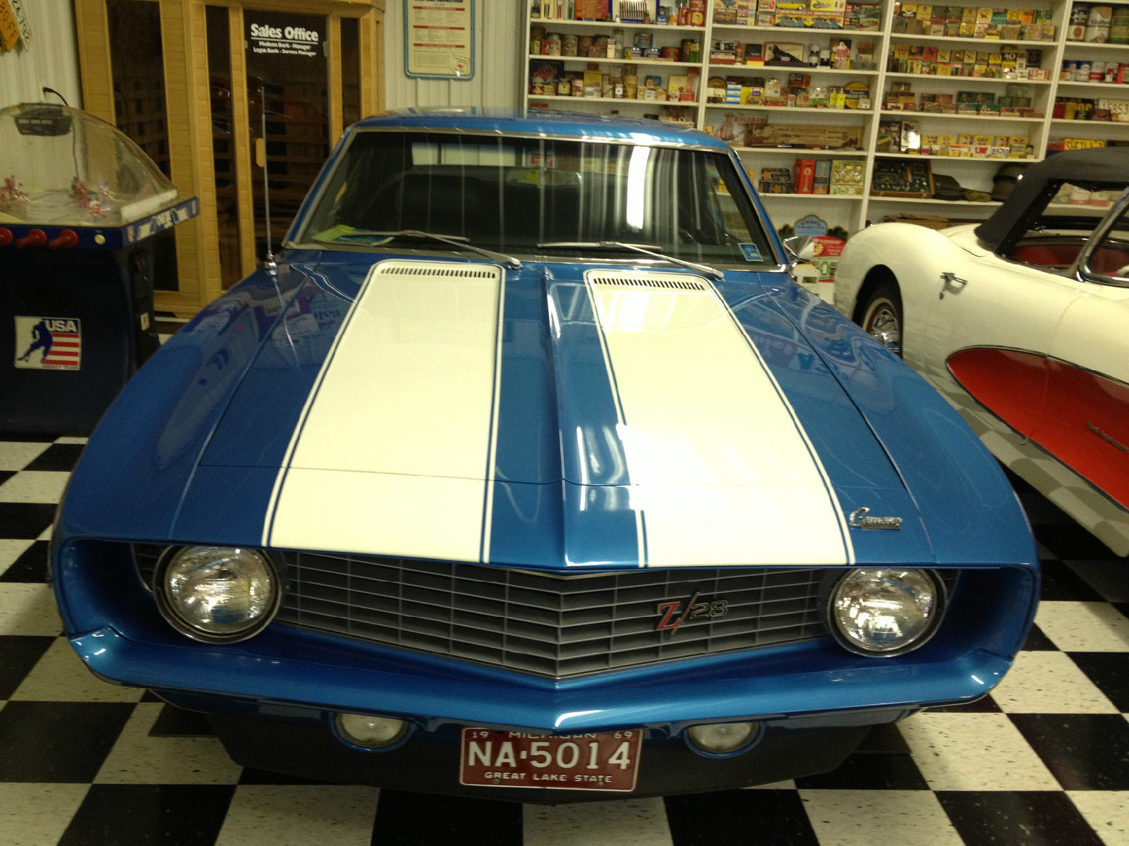 1969 LEMANS BLUE Chevrolet Camaro Coupe