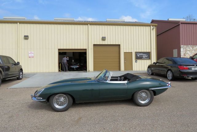 1964 British Racing Green Jaguar E-Type