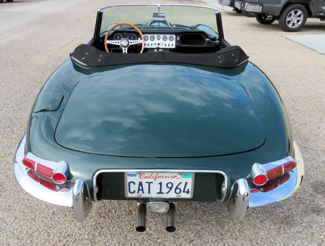 1964 British Racing Green Jaguar E-Type