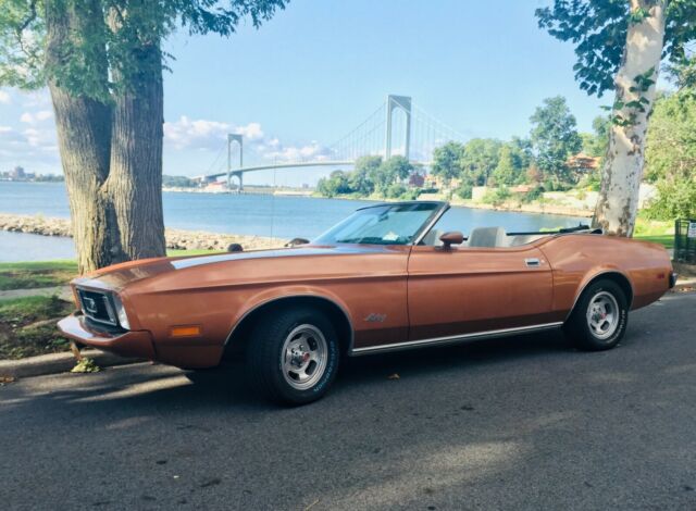 1973 Saddle Bronze Ford Mustang Convertible