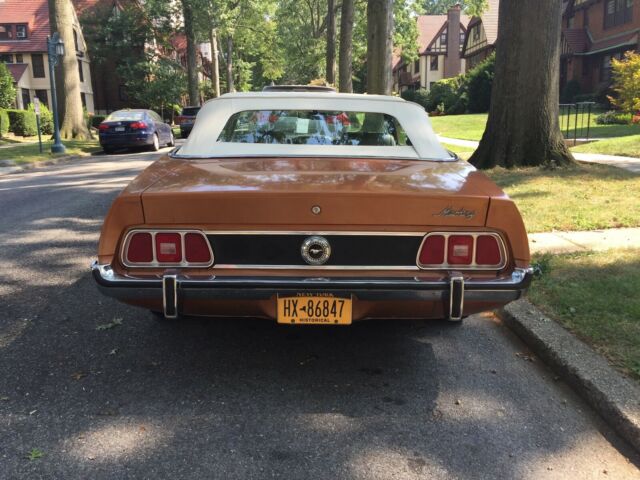 1973 Saddle Bronze Ford Mustang Convertible