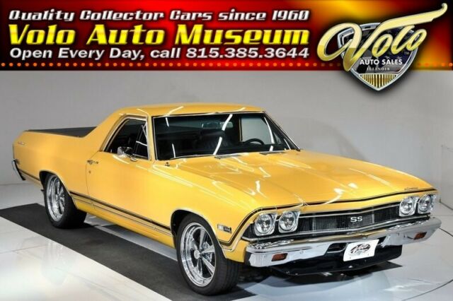 1968 Yellow Chevrolet El Camino Pickup Truck