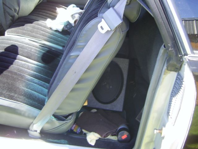 1986 black/silver Chevrolet El Camino --