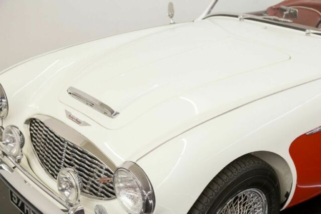 1957 Red Austin Healey 100/6 BN4 Roadster --