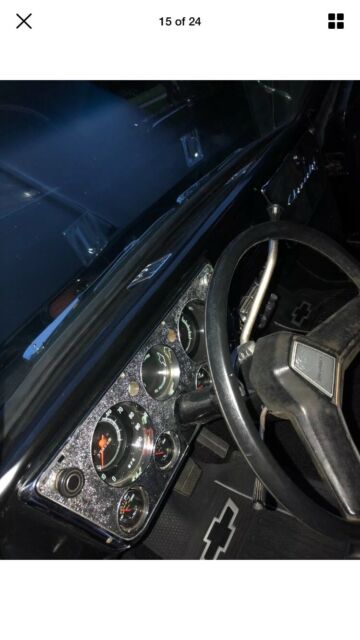 1972 Black Chevrolet C-10