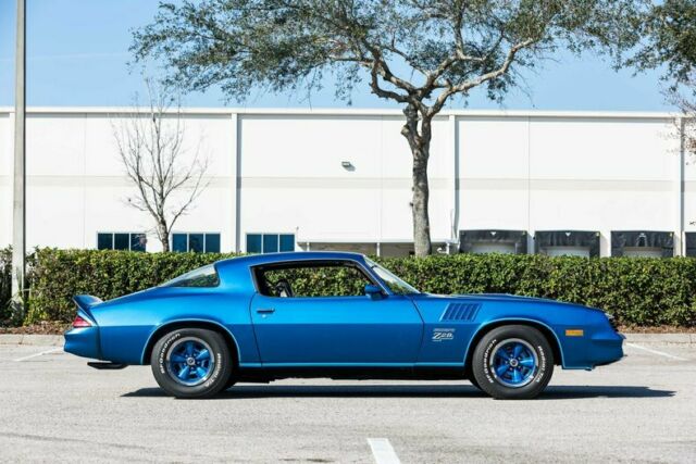 1978 Blue Chevrolet Camaro Coupe