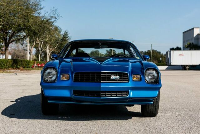 1978 Blue Chevrolet Camaro Coupe