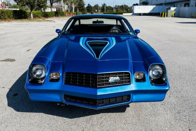 1978 Blue Chevrolet Camaro Coupe