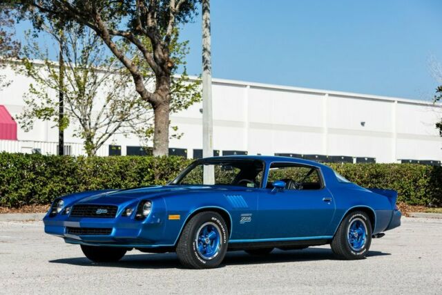 1978 Blue Chevrolet Camaro Coupe