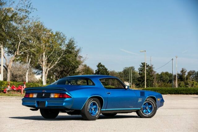 1978 Blue Chevrolet Camaro Coupe