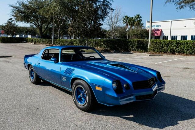 1978 Blue Chevrolet Camaro Coupe