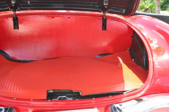 1958 Signet Red Chevrolet Corvette Convertible