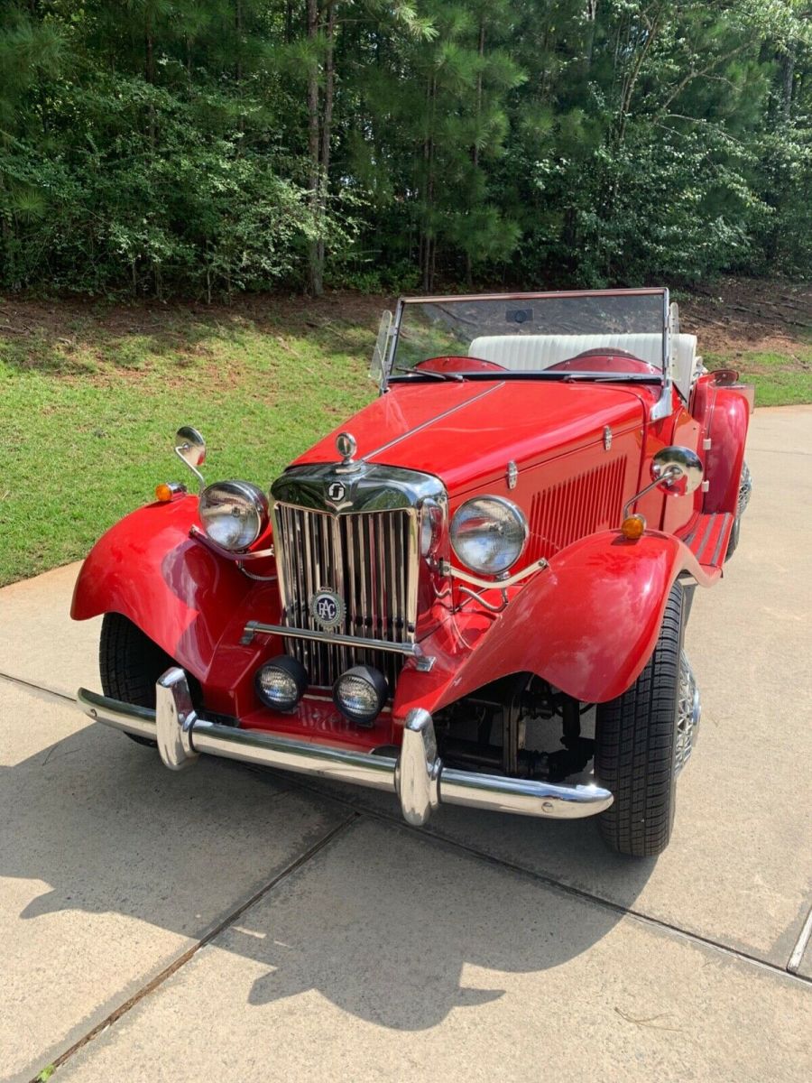 1936 Red MG Other Convertible