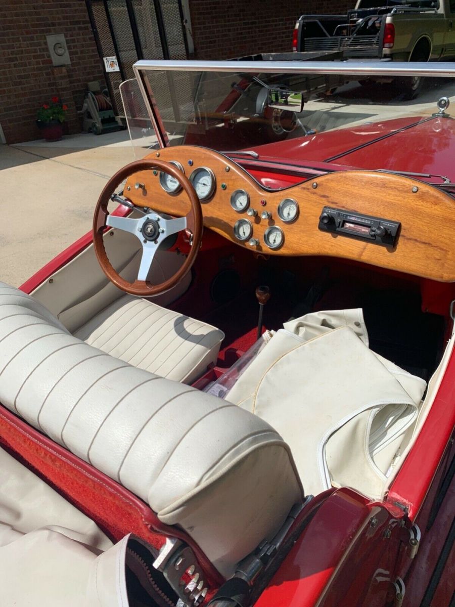 1936 Red MG Other Convertible
