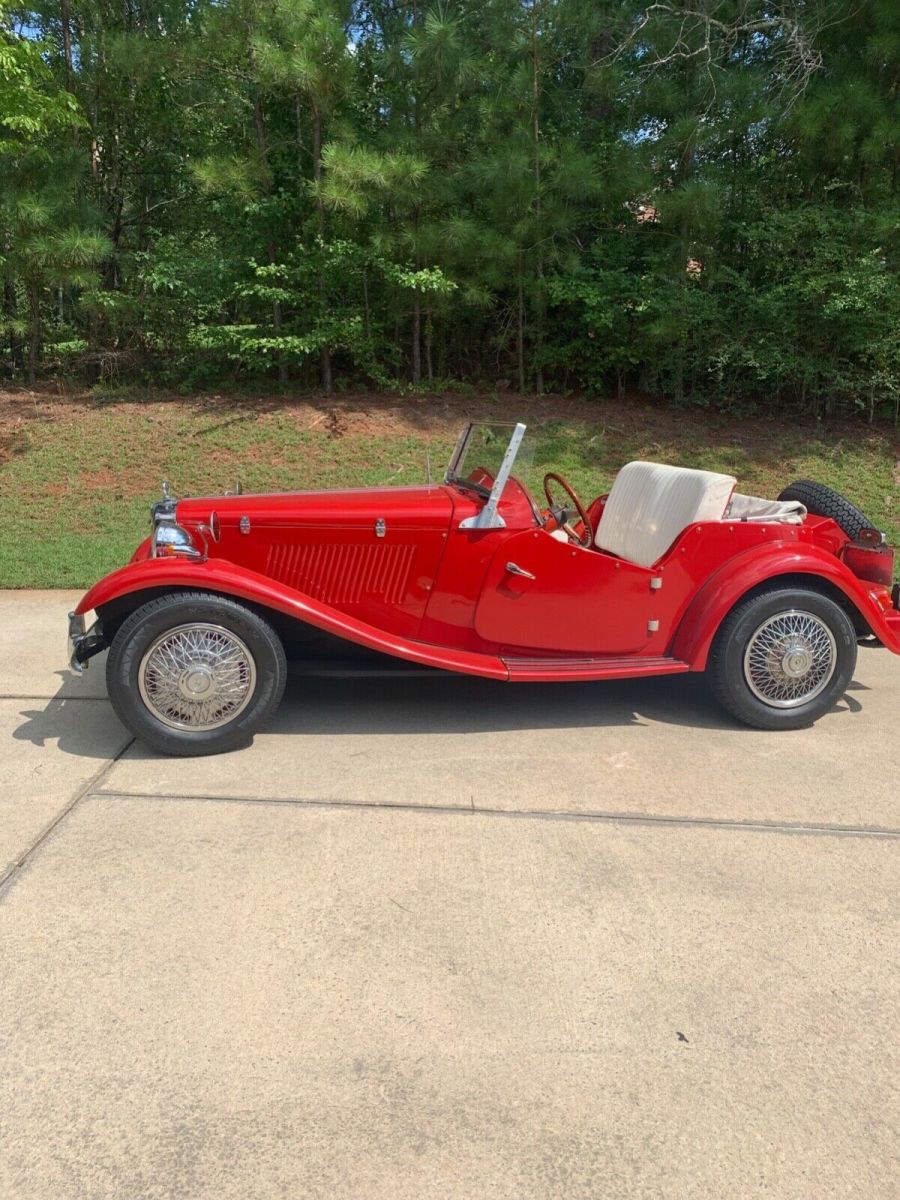1936 Red MG Other Convertible