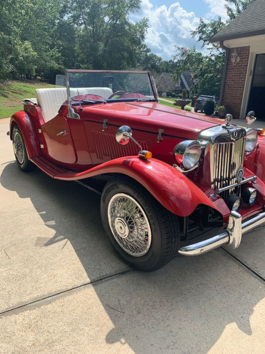 1936 Red MG Other Convertible