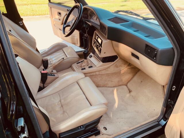 1988 Black BMW M5 Sedan