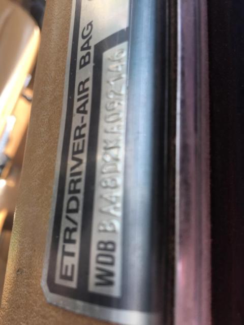 1989 Red Mercedes-Benz SL-Class Convertible