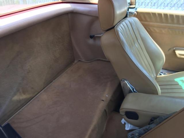 1989 Red Mercedes-Benz SL-Class Convertible