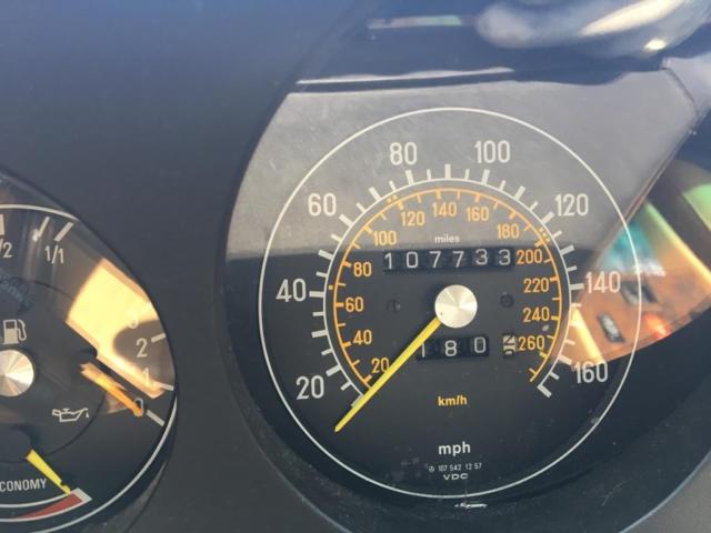 1989 Red Mercedes-Benz SL-Class Convertible