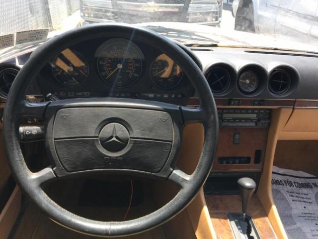 1989 Red Mercedes-Benz SL-Class Convertible