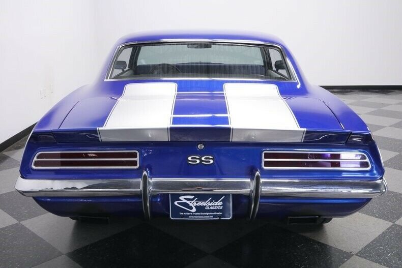 1969 Blue Chevrolet Camaro Coupe