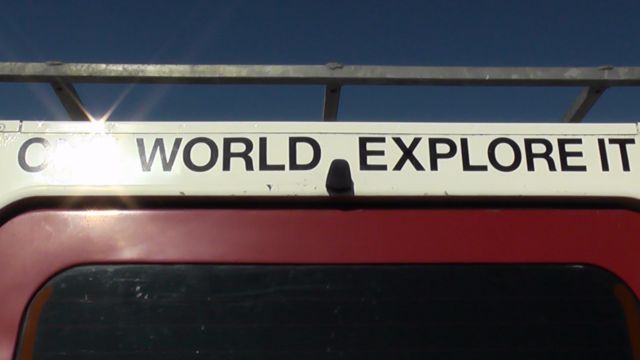 1990 Red Land Rover Defender Crew Cab Pickup