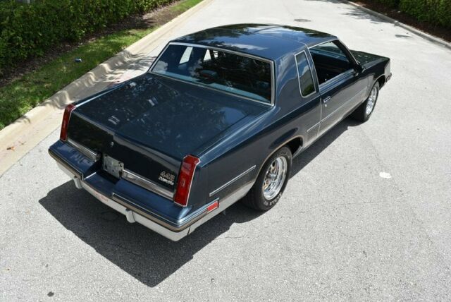 1987 Blue Oldsmobile 442 Coupe